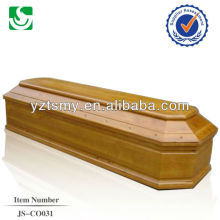 well painted paulownia coffin with satin decoration